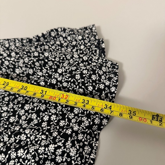 NWT Free People Check It Mini Dress in Black Floral Combo | Size Large - Picture 10 of 12